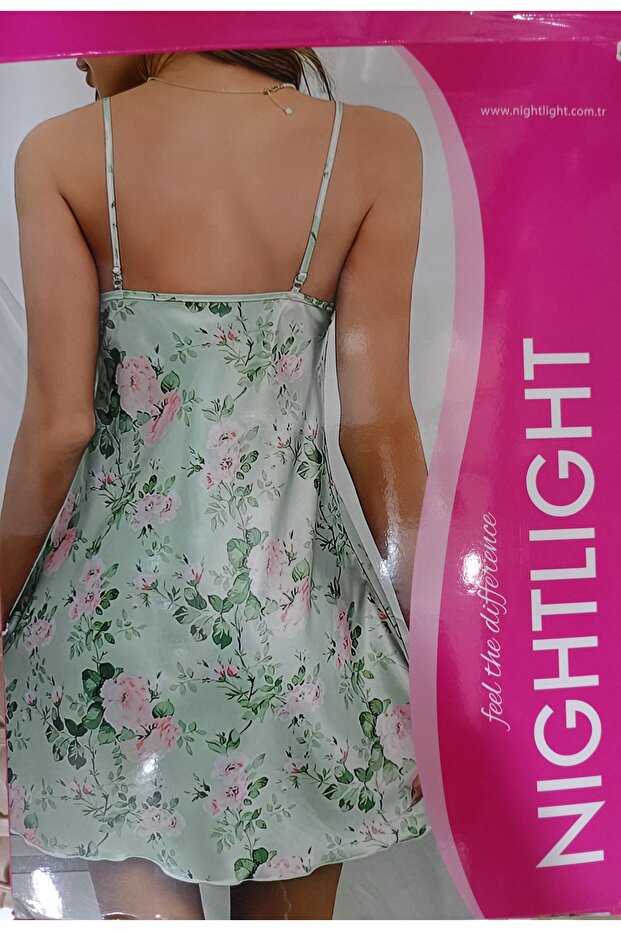 Çiçek desenli gecelik - 2