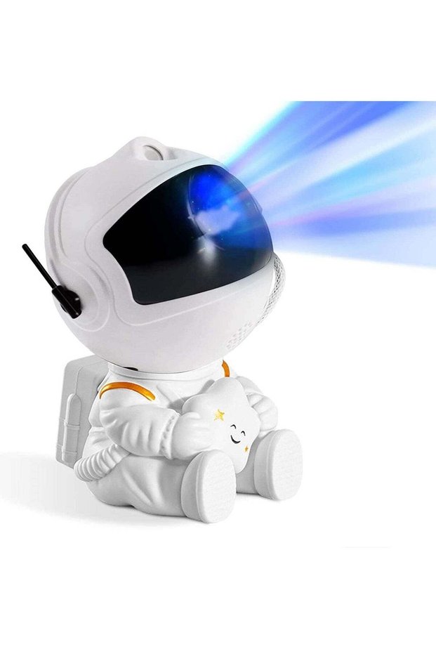 Astronaut Star Projector Nebula Galaxy Projector Night Light 360°Rotation Magnetic Head Nebula Lamp