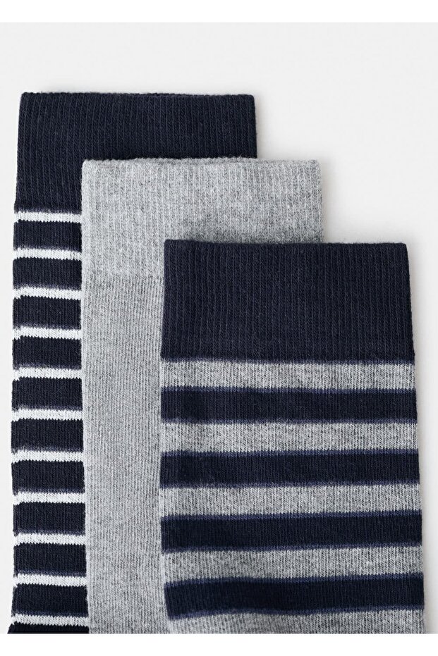 3'lü karma çorap - 2