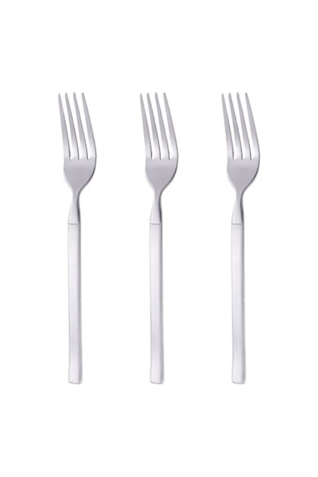 Furculițe din oțel inoxidabil „basic” 21cm - 3 buc