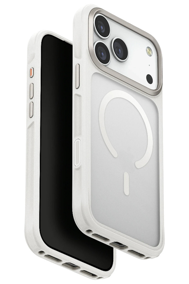 The Series That Gives the iPhone 17 Pro Max Case a Frosted Transparent Feel Is Delicate and Stylish Toning Protective Magsafe Cover