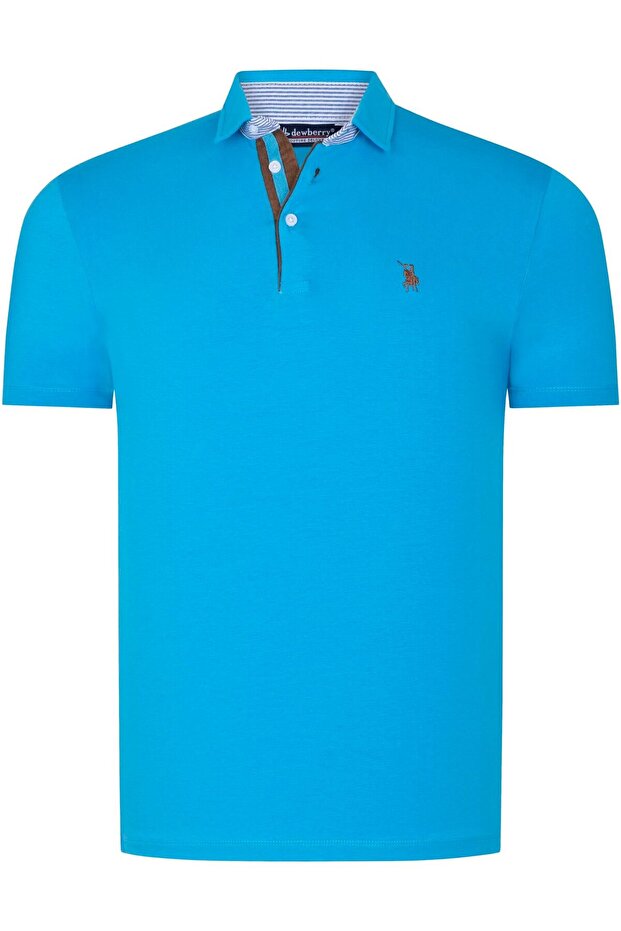 T9582 Men's T-Shirt-Dark Turquoise