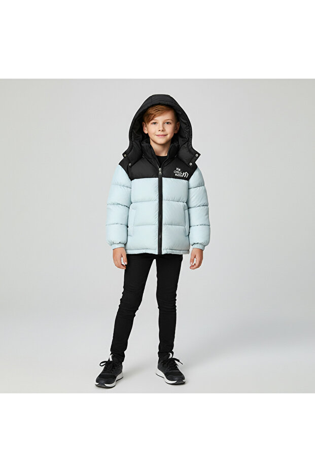 Çocuk Şişme Mont - 4