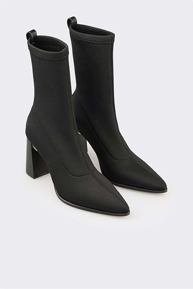 Siyah Kadın Klasik Bot - 2