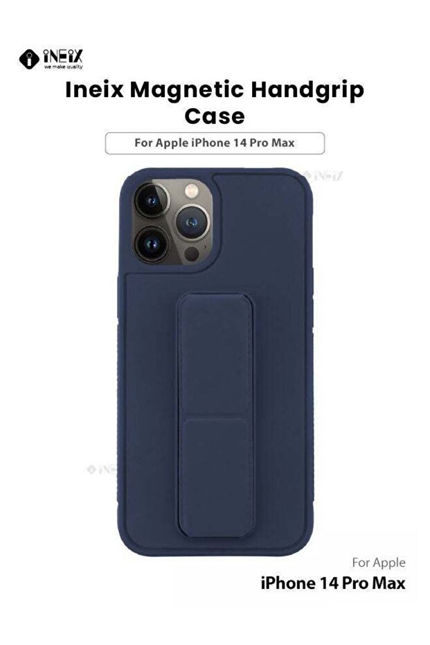 جراب حامل يد مغناطيسي 3 في 1 لهاتف Apple iPhone 14 Pro Max