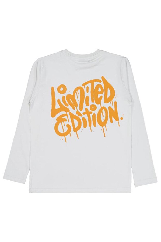 Civil Boy's Limited Edition Printed Sweatshirt | Single Jersey | School Nursery and Daily Use - Gray