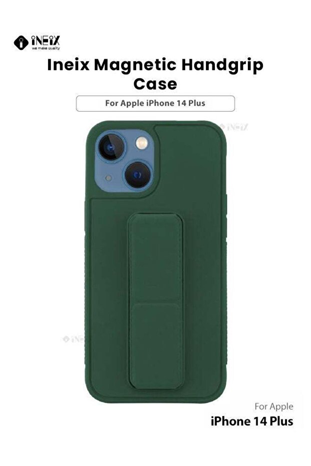جراب حامل يد مغناطيسي 3 في 1 لهاتف Apple iPhone 14 Plus