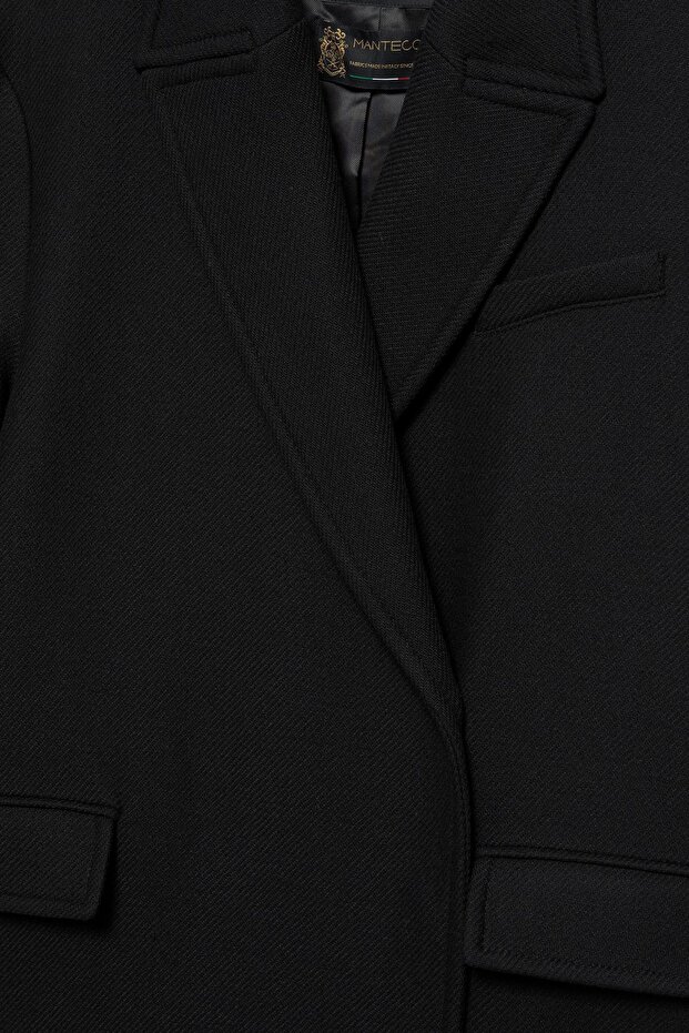 Manteco® uzun yünlü palto - 8