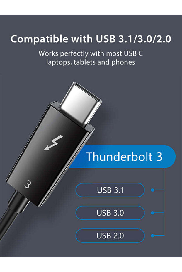 كابل Thunderbolt 3 USB-C - 6