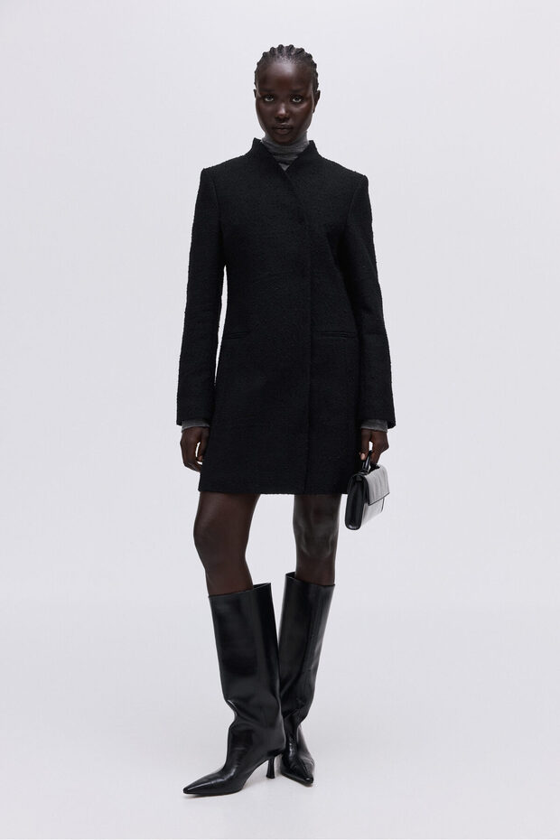 Bukle Blazer Elbise - 1