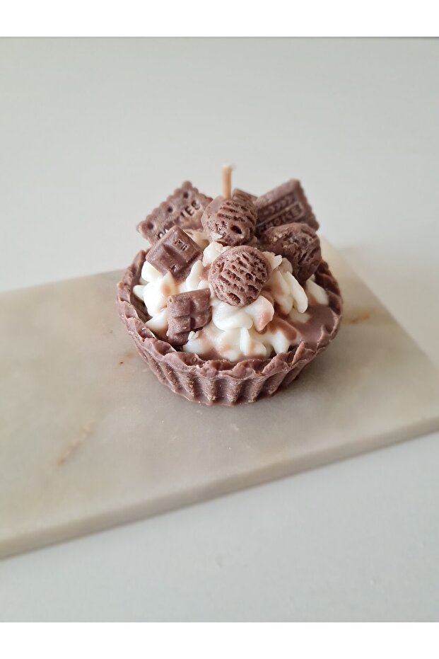 Çikolatalı Tart Mum