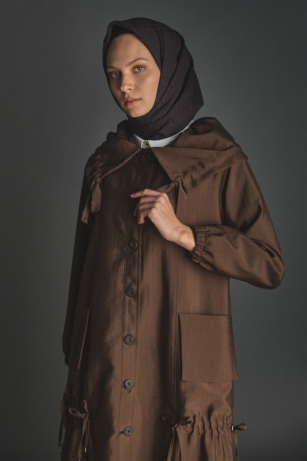 Denizci Yaka Stoperli Kap - 4