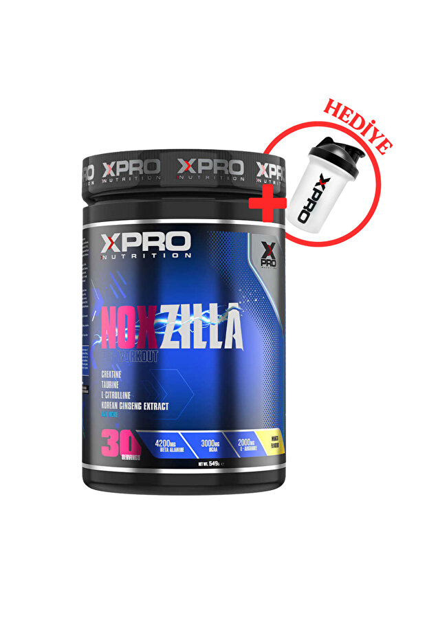 Xpro Noxzilla Pre-Workout 540gr - Mango - 1