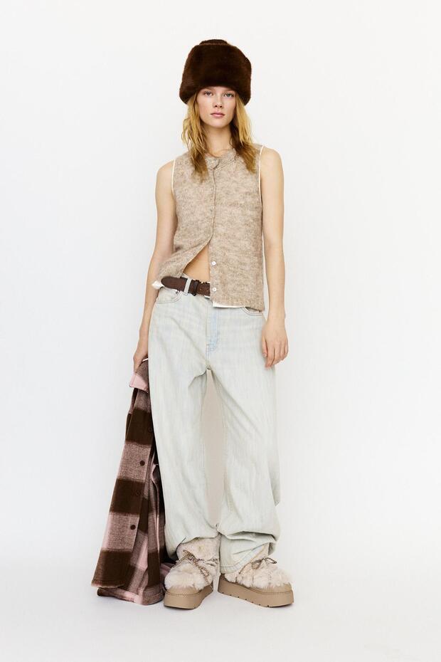 Çift düğmeli yelek - 3