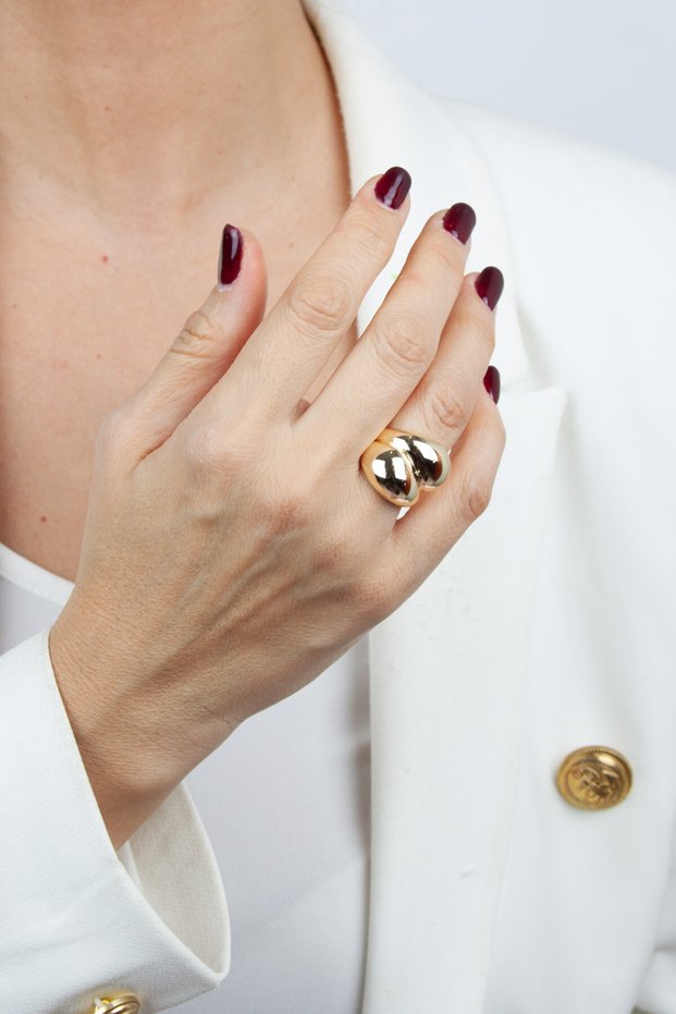 Adjustable Gold Women's Ring