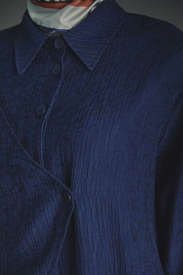 İliklenebilir Parçalı Tunik - 4