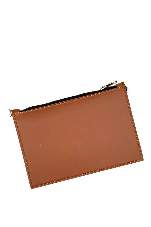 TTS Deri Çanta Set ( Taba ) - 4