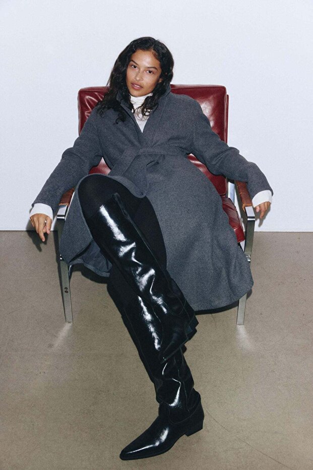 Knee-high boots