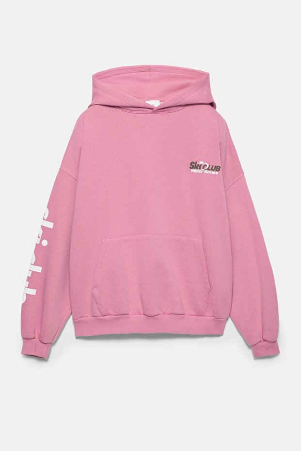 Ski Club kapüşonlu sweatshirt - 6