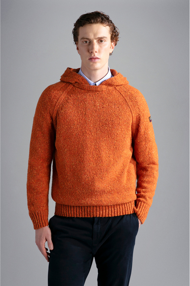MEN'S KNITTED ROUNDNECK C.WWOOL