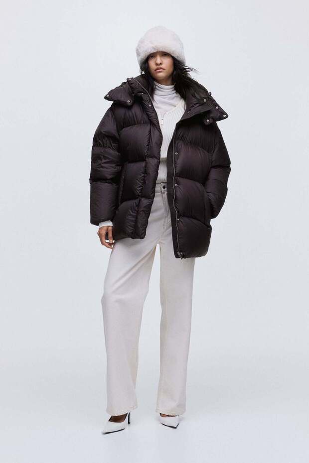 Hooded down puffer jacket - 4