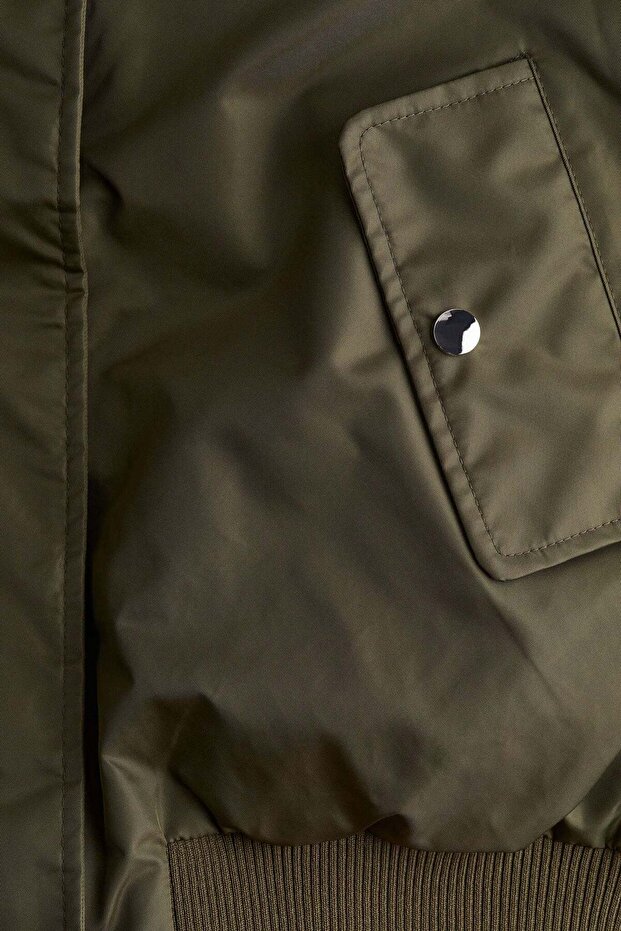 سترة مبطنة قصة فضفاضة - 1