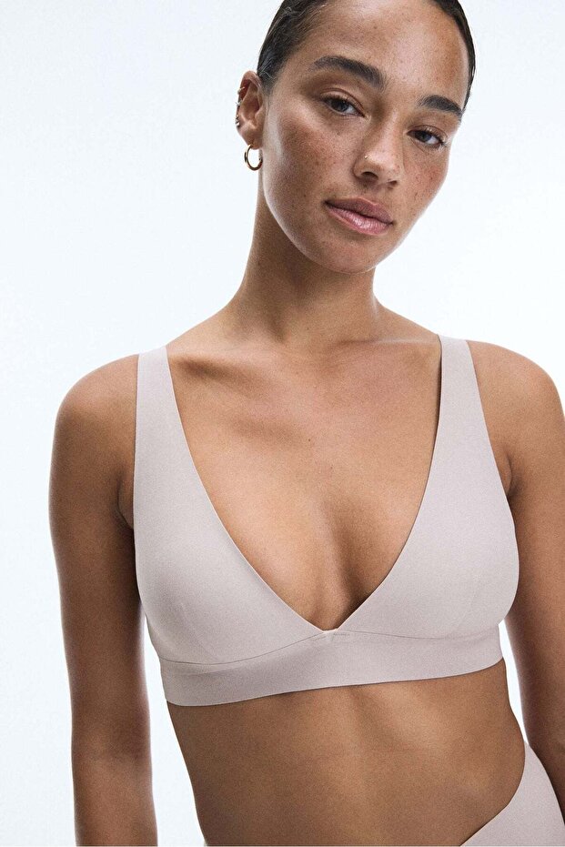 حمالة صدر من الألياف الدقيقة الناعمة - 1