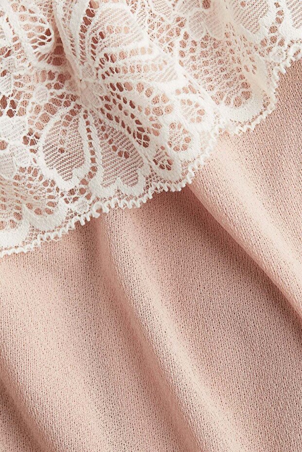 بلوزة بحمالات ذات حافة فقاعية - 5