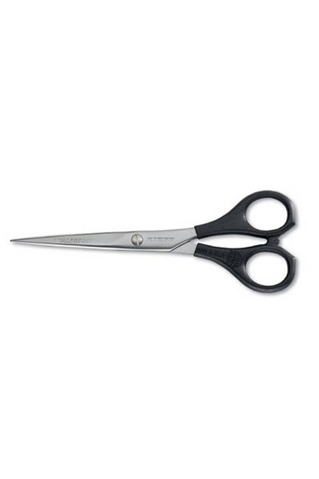 Plastic Handle Hair Scissor 5.5" | Ergonomic, Micro-Serrated for Straight Cutting
