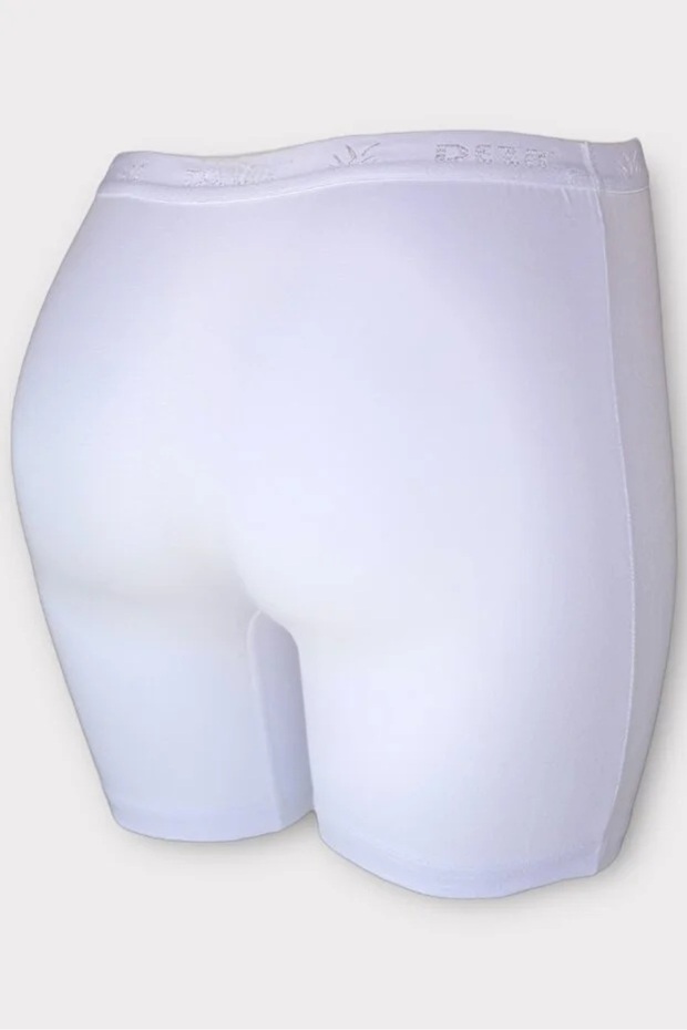 Cotton High Waist Long Leg Stretch Fabric Women's Boxer-Bendehepsi