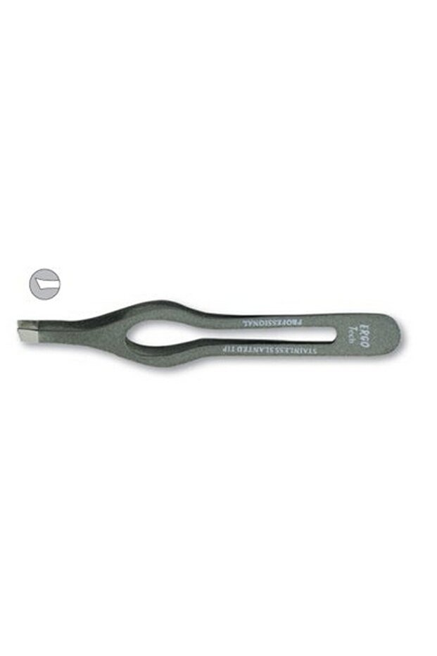 Ergo Tech Stainless Steel Tweezer | Grey | 4 Inches