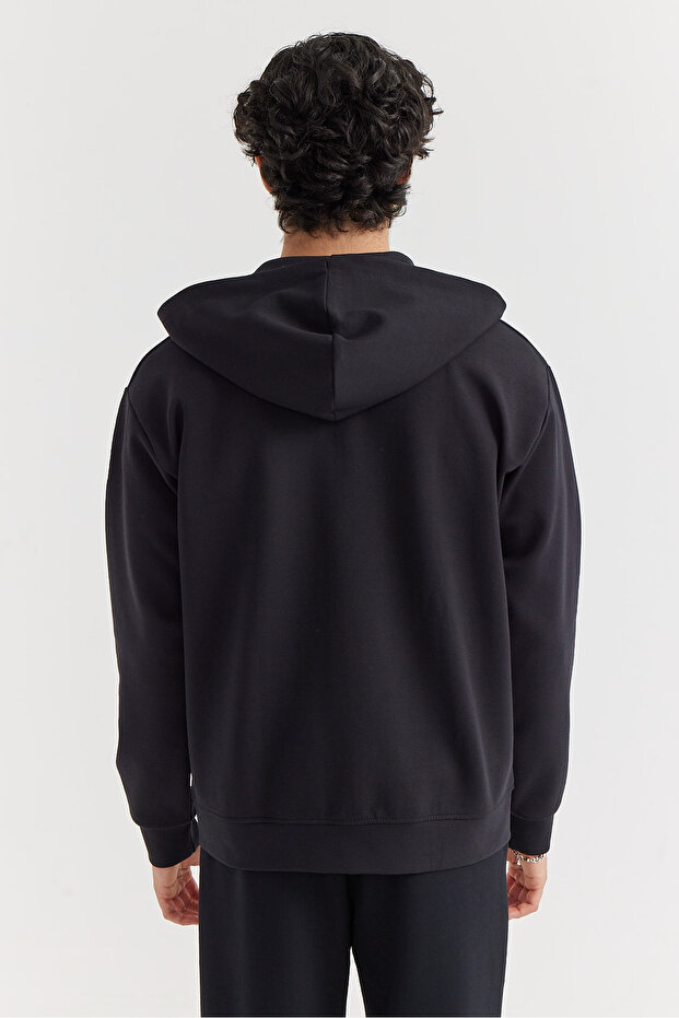 Erkek Kapüşonlu Sweat ÜSt - 5