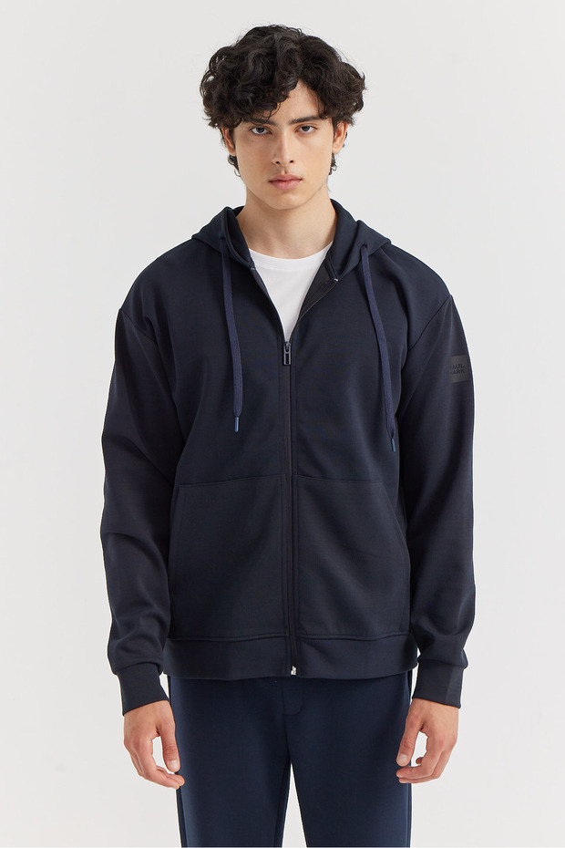 Erkek Kapüşonlu Sweat ÜSt - 2