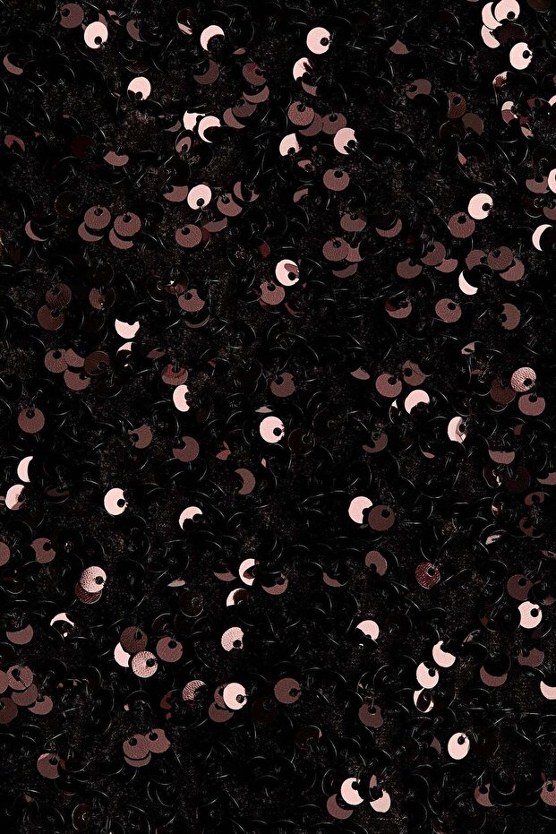 فستان قصير مرصع بالترتر - 6