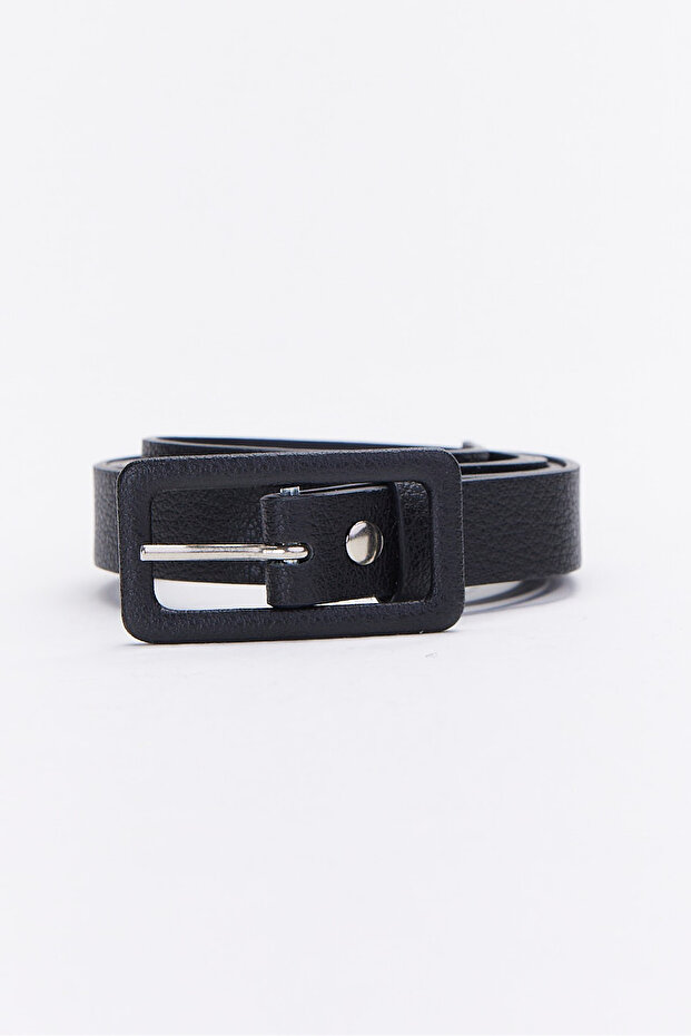 Women's Rectangular Plated Clasp with Language Fk1748