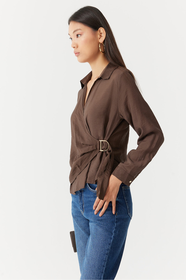 Kadın Anvelop Bluz - 3