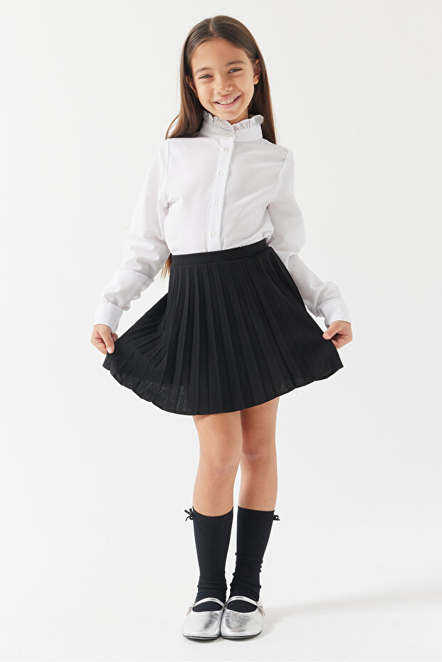 Kız Çocuk Piliseli Etek - 5