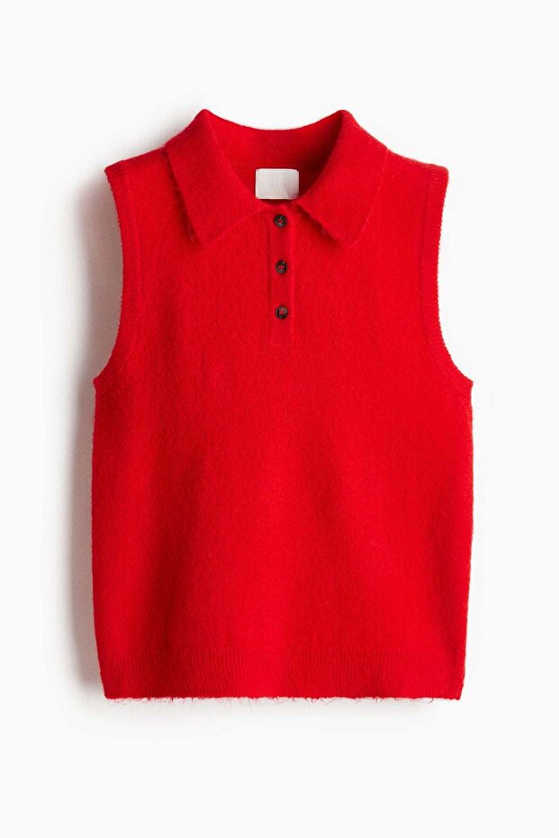 سترة صوفية ذات ياقة - 4