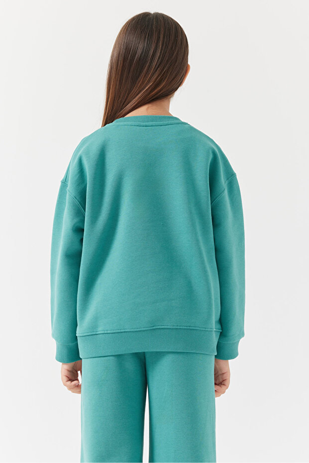 Kız Çocuk Basic Sweatshirt - 5