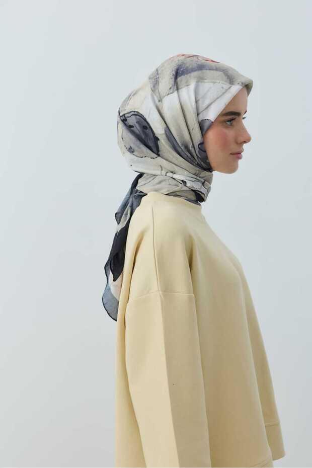 Seraphy Desen Bambu Eşarp - 2