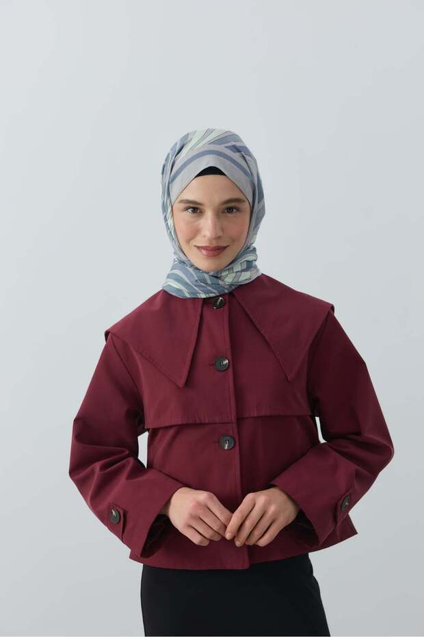 Wavea Pattern Lina Shawl - 1