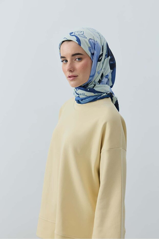 Olyvia Desen Bambu Eşarp - 2