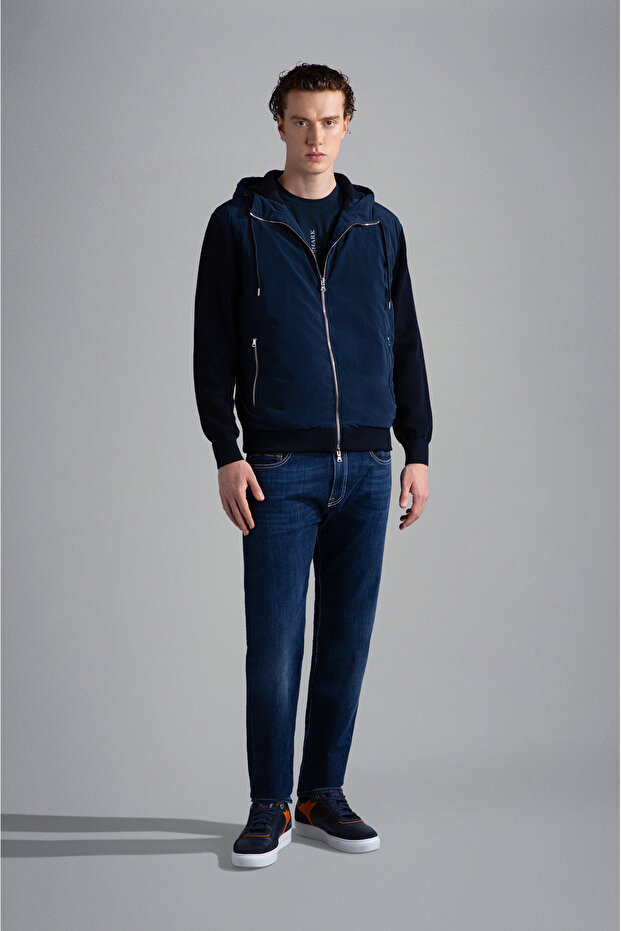 MEN'S ZIPPED PULLOVER C.W. WOOL - 4