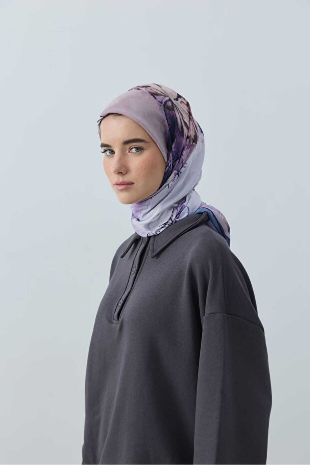 وشاح من الخيزران بنمط سيرافي - 1