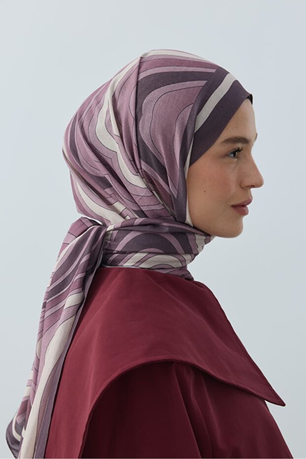 شال ويفيا دينيلينا بنمط مموج - 3