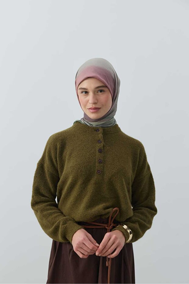 Orelia Pattern Bamboo Scarf - 1