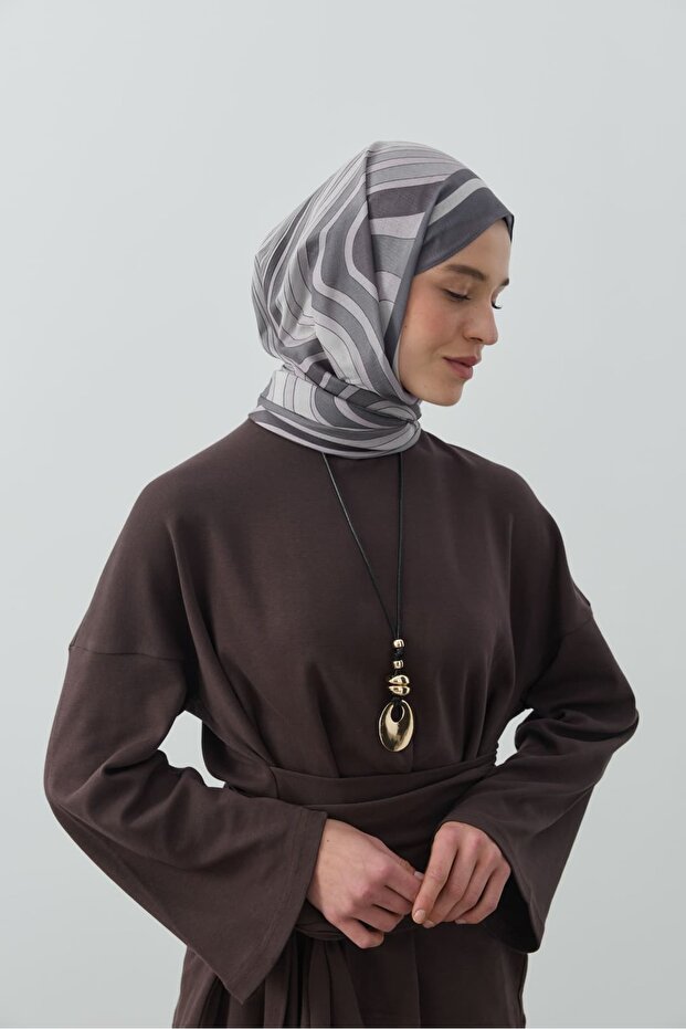 شال ويفيا دينيلينا بنمط مموج - 3