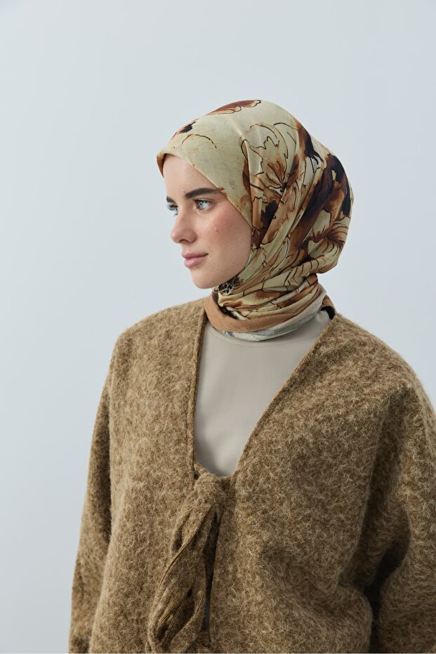 Evelyne Desen Bambu Eşarp - 2