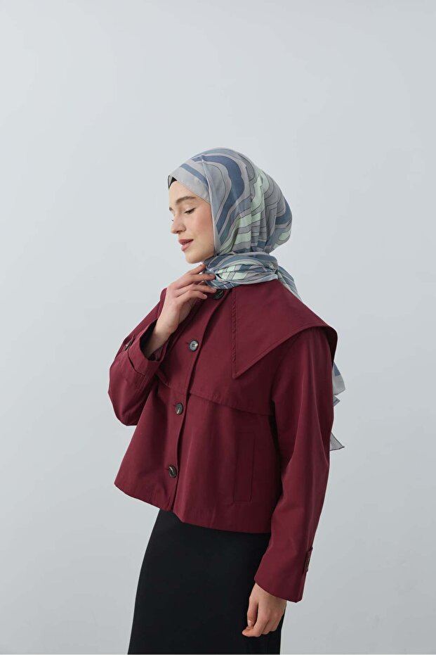 Wavea Pattern Lina Shawl - 3