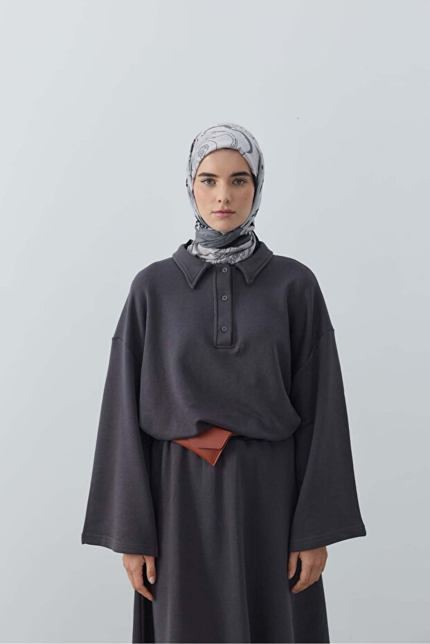 Olyvia Desen Bambu Eşarp - 1